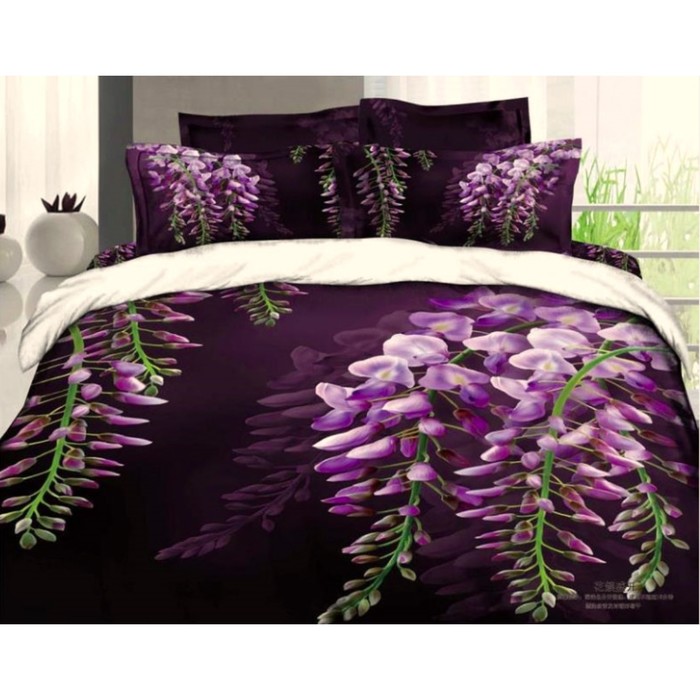 КПБ евро, 220х245 см, 200х220 см, 50х70 см-2 шт., сатин TS03-84