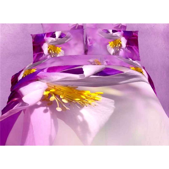 КПБ евро, 220х245 см, 200х220 см, 50х70 см-2 шт., сатин TS03-FS812