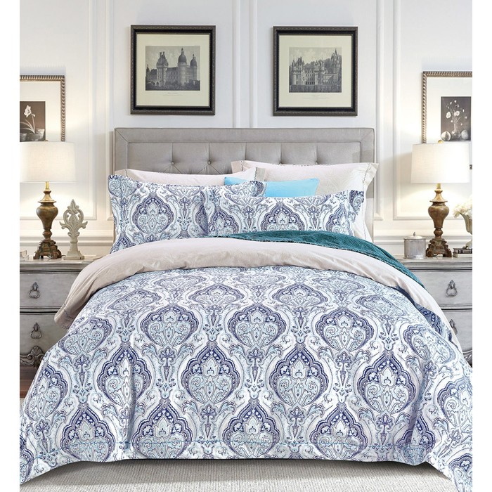 КПБ евро, 220х245 см, 200х220 см, 50х70 см-2 шт., сатин TS03-X10