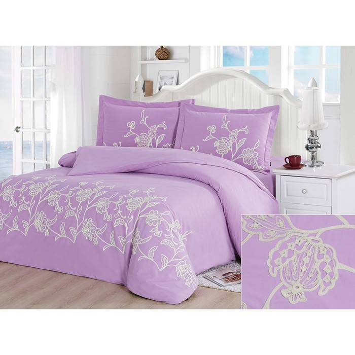 КПБ евро, 220х245 см, 200х220 см, 50х70 см-2 шт., фланель CR03FB