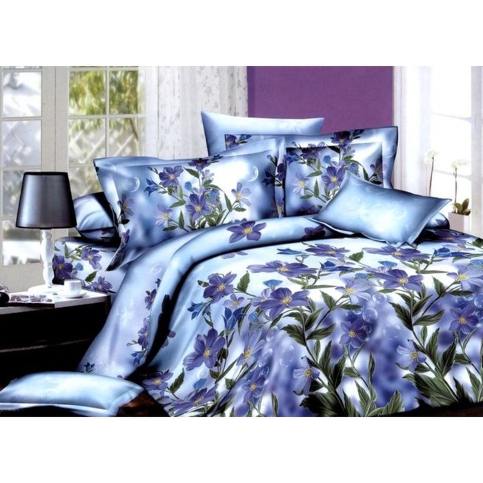 КПБ евро, 220х245 см, 200х220 см, 50х70 см, 70х70 см по 2 шт., сатин TS04-819