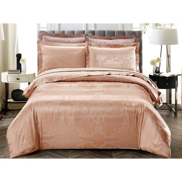 КПБ евро, 230х250 см, 200х220 см, 50х70 см-2 шт., жаккард CJ03-7