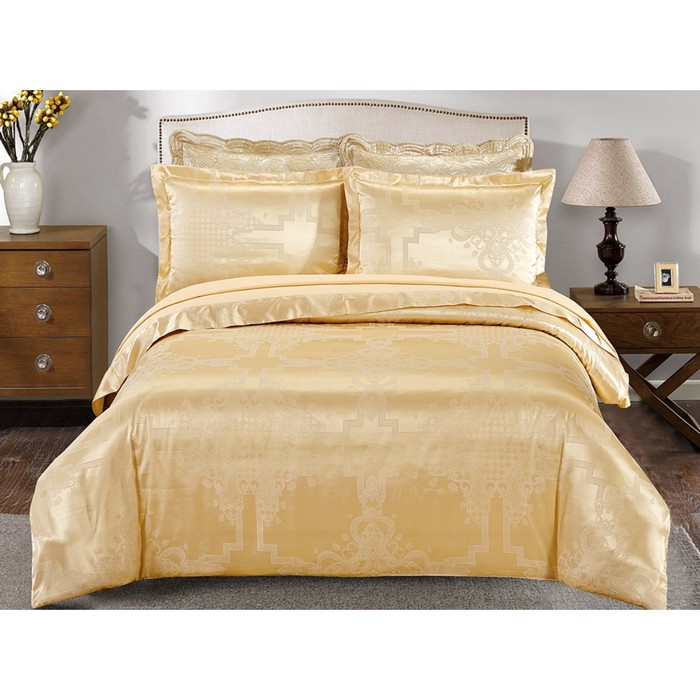 КПБ евро, 230х250 см, 200х220 см, 50х70 см-2 шт., жаккард CJ03-8