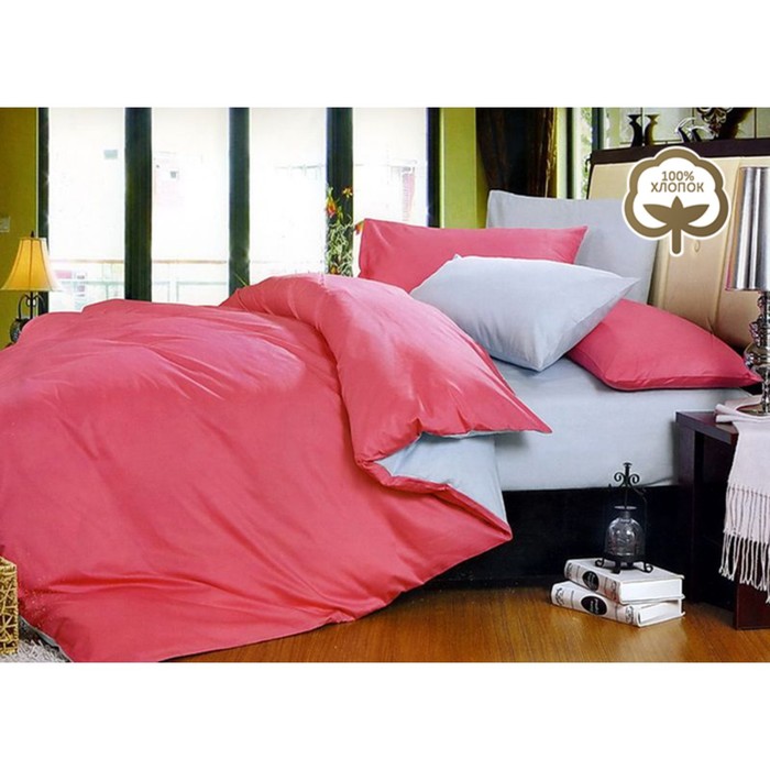 КПБ евро, 240х260 см, 200х220 см, 50х70 см-2 шт., сатин 1014-JT28