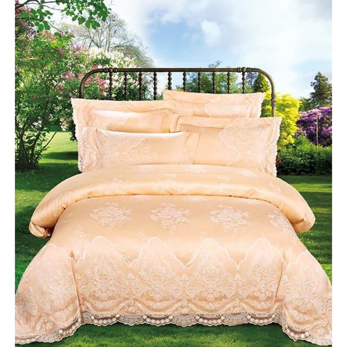 КПБ евро, 250х250 см, 200х220 см, 50х70 см-2 шт., жаккард QYX-0280-03