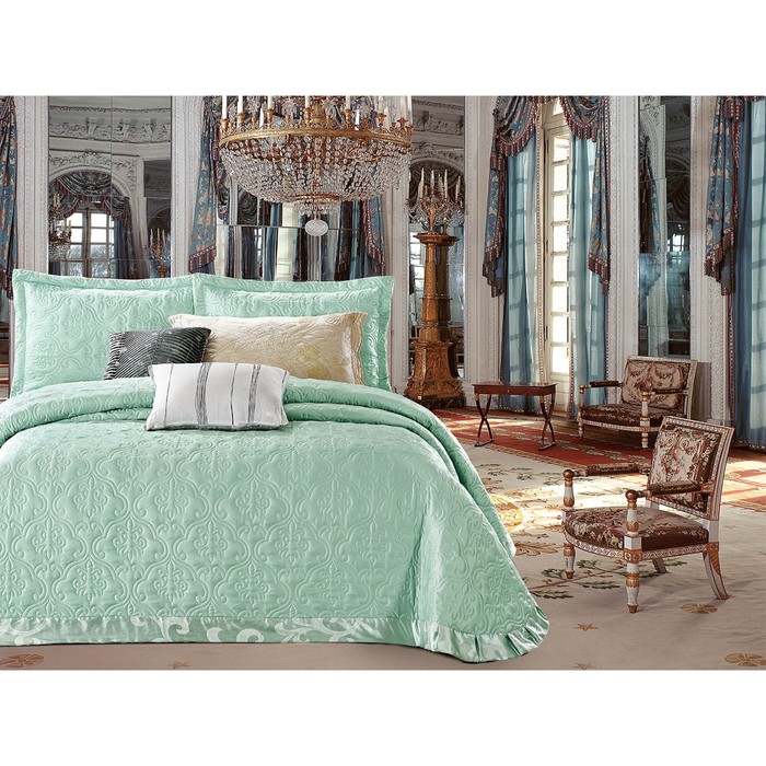 Покрывало Cristelle, размер 240х260 см, атлас QV2426-7