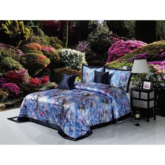 Комплетк Jardin: покрывало 240 × 260 см, наволочки 45 × 45 см, 50 × 70 см по 2 шт