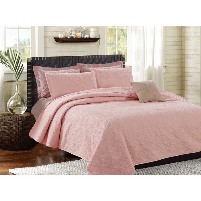 Комплект Manhattan: покрывало 230 × 250 см, наволочки 50 × 70 см - 2 шт