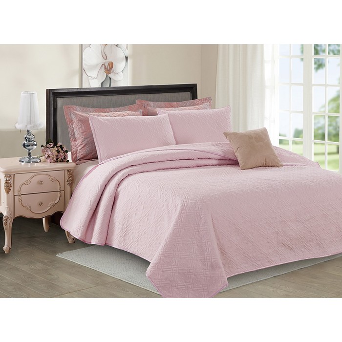 Комплект Manhattan: покрывало 230 × 250 см, наволочки 50 × 70 см - 2 шт