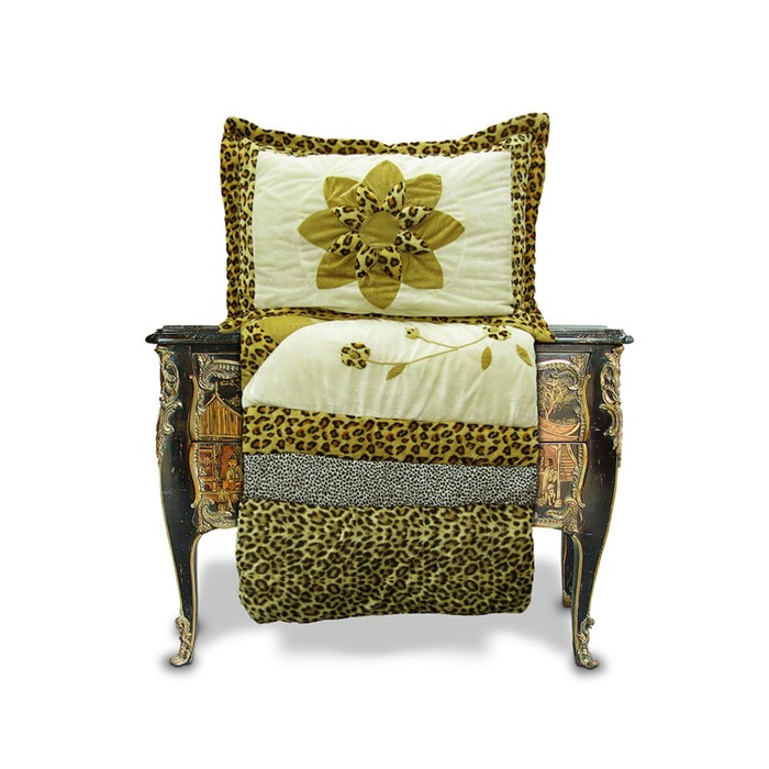 Комплект Pachwork: покрывало 240 × 260 см, наволочки 50 × 70 см - 2 шт