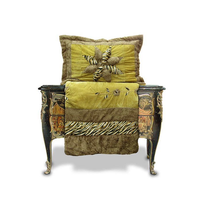 Комплект Pachwork: покрывало 240 × 260 см, наволочки 50 × 70 см - 2 шт