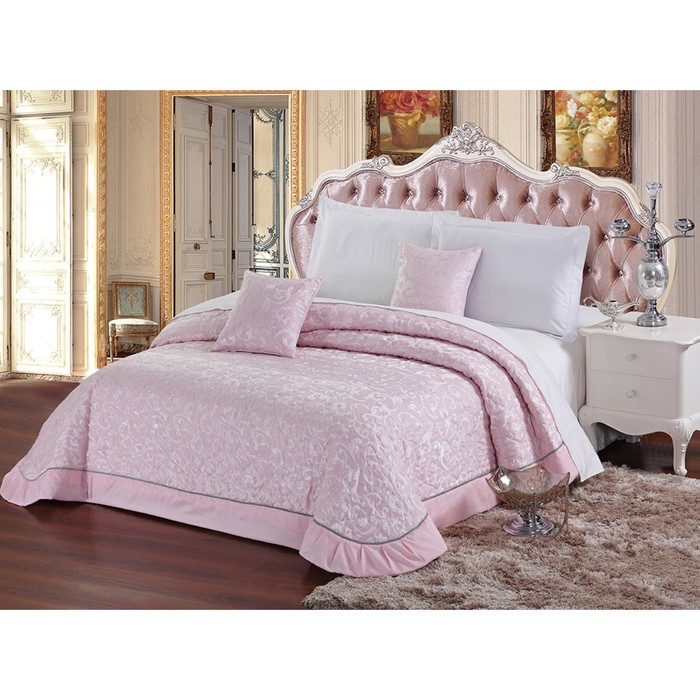 Комплект Tulle: покрывало 240 × 260 см, наволочки 45 × 45 см - 2 шт