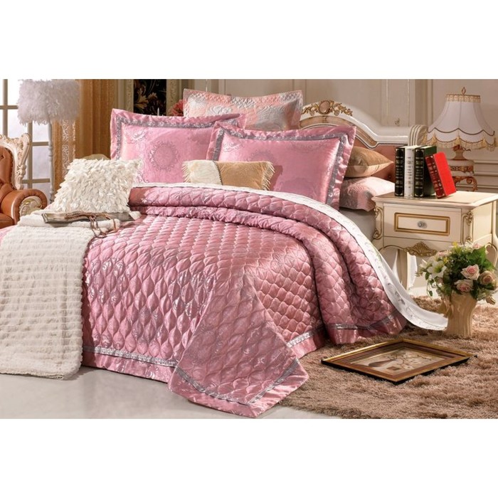 Покрывало, размер 240х260 см, 50х70 см-2 шт., жаккард TJ0200-27