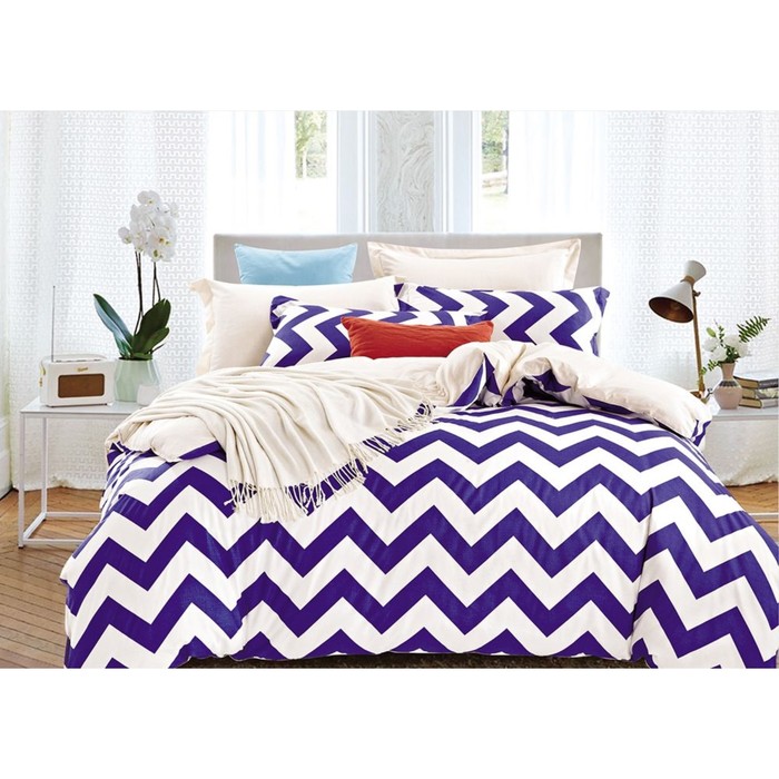 КПБ дуэт, 220х245 см, 160х210 см-2 шт., 50х70 см-2 шт., сатин TPIG5-129