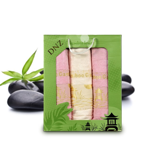 КМП Gulcan, размер 50х90 см-2 шт., 70х140 см-1 шт., махра 8120-08