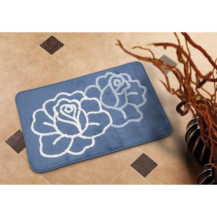 Коврик для ванной,, 40х60 см, микрофибра 13026-03