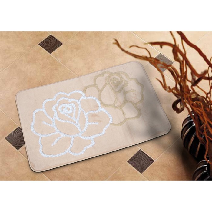 Коврик для ванной,, 40х60 см, микрофибра 13026-05