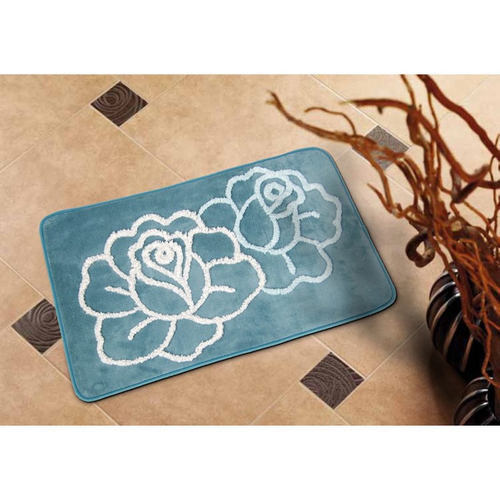 Коврик для ванной,, 50х80 см, микрофибра 13025-04