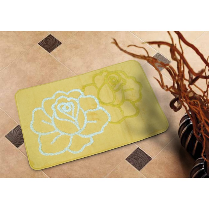 Коврик для ванной,, 50х80 см, микрофибра 13025-06