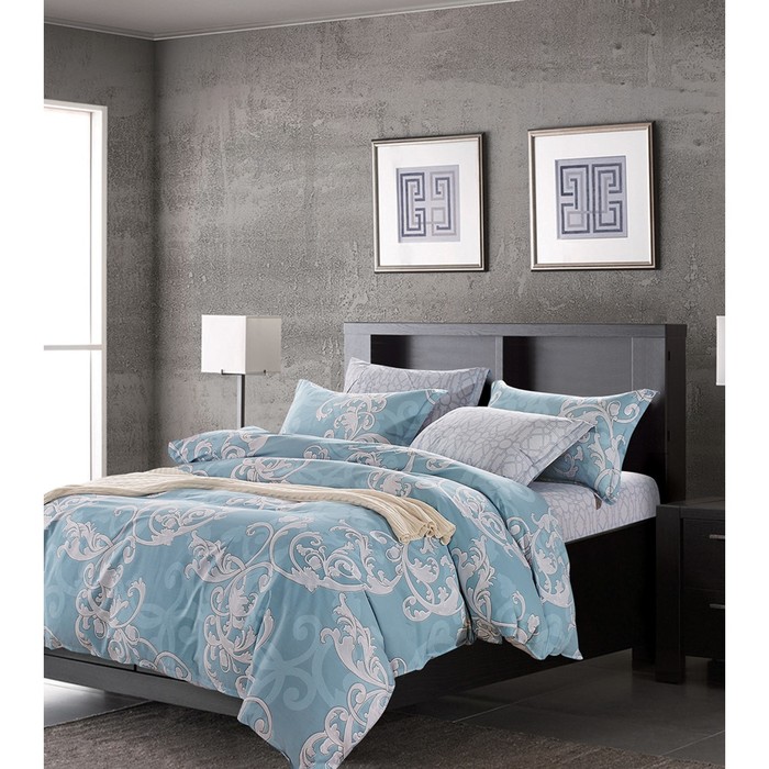 КПБ 1,5 сп, 180х230 см, 150х200 см, 50х70 см, 70х70 см по 1 шт., сатин TPIG4-285