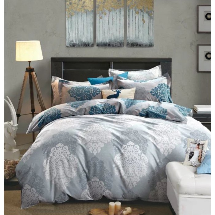 КПБ 1,5 сп, 180х230 см, 150х200 см, 50х70 см, 70х70 см по 1 шт., сатин TPIG4-610