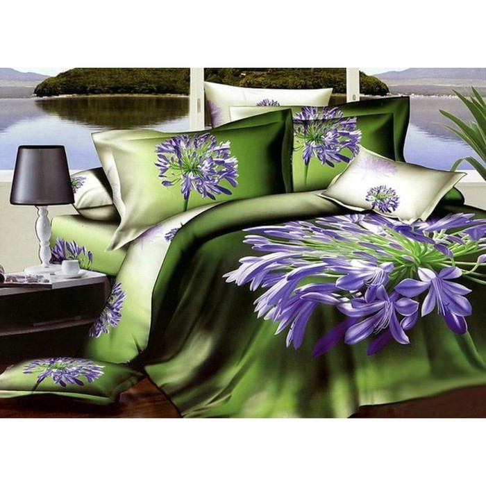 КПБ 1,5 сп, 180х245 см, 160х210 см, 70х70 см-2 шт., сатин TS01-031-70