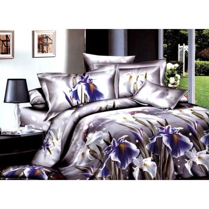 КПБ 1,5 сп, 180х245 см, 160х210 см, 70х70 см-2 шт., сатин TS01-084-70