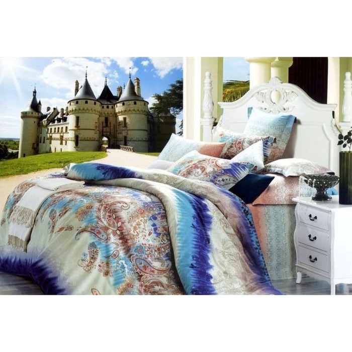 КПБ 1,5 сп, 180х245 см, 160х210 см, 70х70 см-2 шт., сатин TS01-789-70