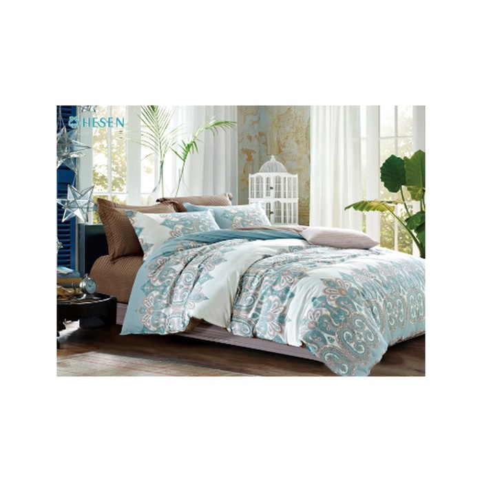 КПБ 2 сп, 200х245 см, 180х210 см, 50х70 см-2 шт., сатин TPIG2-309-50