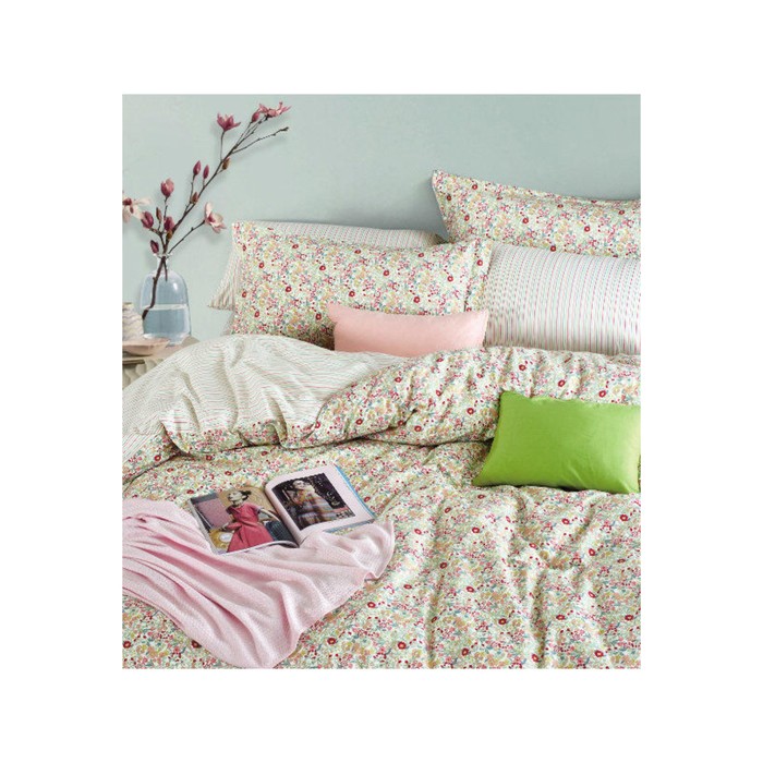 КПБ 2 сп, 200х245 см, 180х210 см, 50х70 см-2 шт., сатин TS02-X49-50