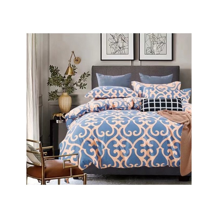 КПБ 2 сп, 200х245 см, 180х210 см, 70х70 см-2 шт., сатин TPIG2-335-70