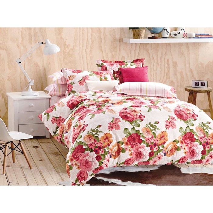 КПБ 2 сп, 220х245 см, 180х210 см, 50х70 см-2 шт., сатин TPIG2-116-50