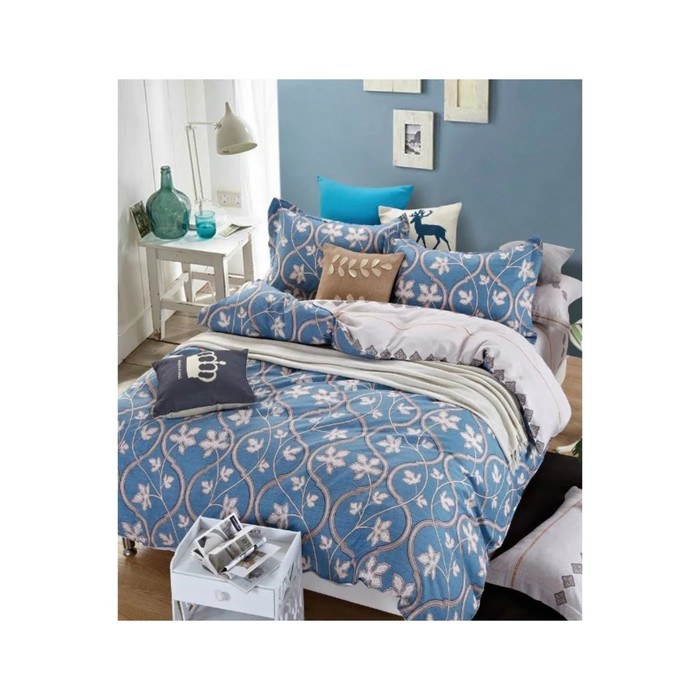 КПБ 2 сп, 220х245 см, 180х210 см, 50х70 см-2 шт., сатин TPIG2-274-50