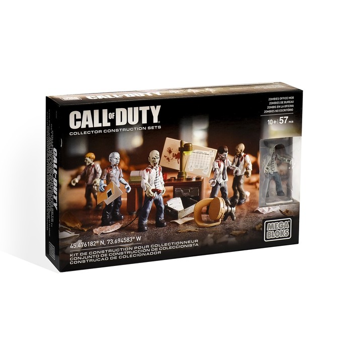 Конструктор "Call of Duty" Толпа офисных зомби" 57 деталей DLC01