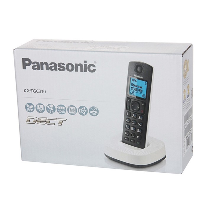 Телефон Panasonic KX-TGC310 RU2 DECT AOH