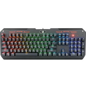 

Клавиатура Redragon Varuna RU, игровая, проводная, механическая, 104 клавиши, USB, чёрная