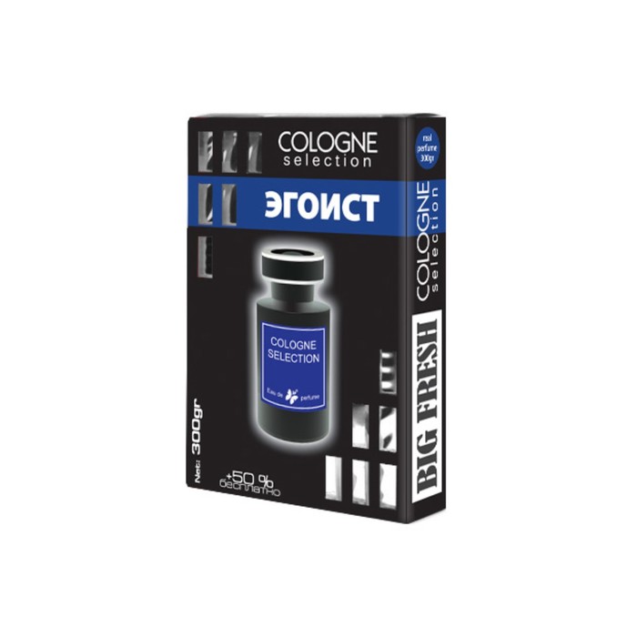 Ароматизатор воздуха "BIG FRESH COLOGNE SELECTION" Эгоист, 300 гр BXCOL-156(30)