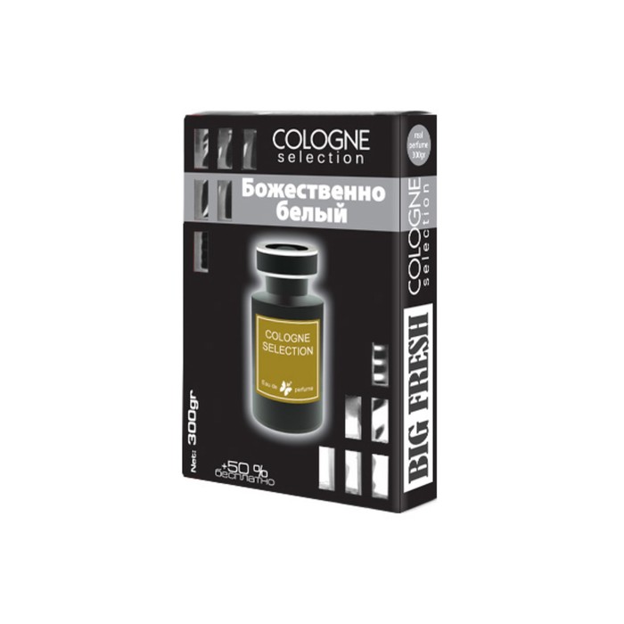 Ароматизатор воздуха "BIG FRESH COLOGNE SELECTION" Божественно белый, 300 гр BXCOL-182(30)