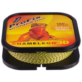 

Леска плетёная Aqua ProFix Chameleon 3D Desert, d=0,16 мм, 100 м, нагрузка 10,4 кг