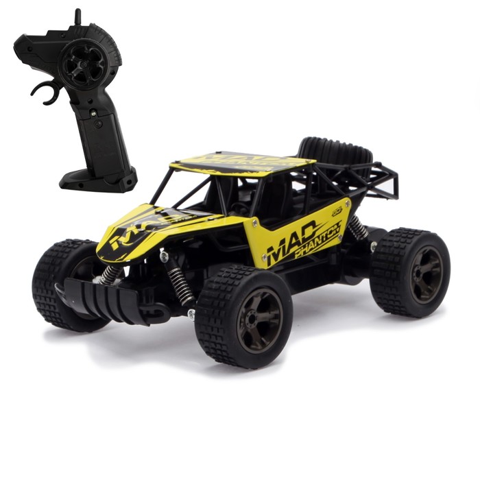 Джип радиоуправляемый "Сафари", металлический корпус, работает от аккумулятора, цвета МИКС