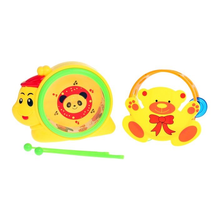 Набор музыкальных инструментов "Друзья", 2 предмета