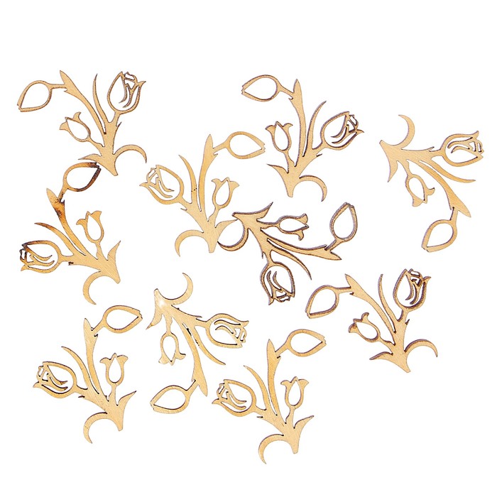 Заготовка для творчества "Тюльпаны" 2,5 см