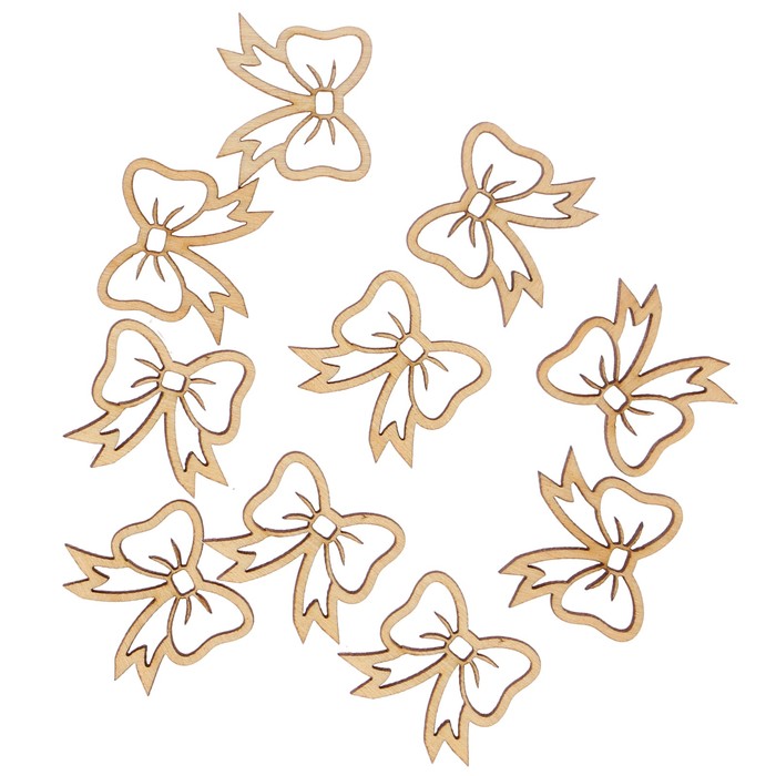 Заготовка для творчества "Бантик" 2,5 см