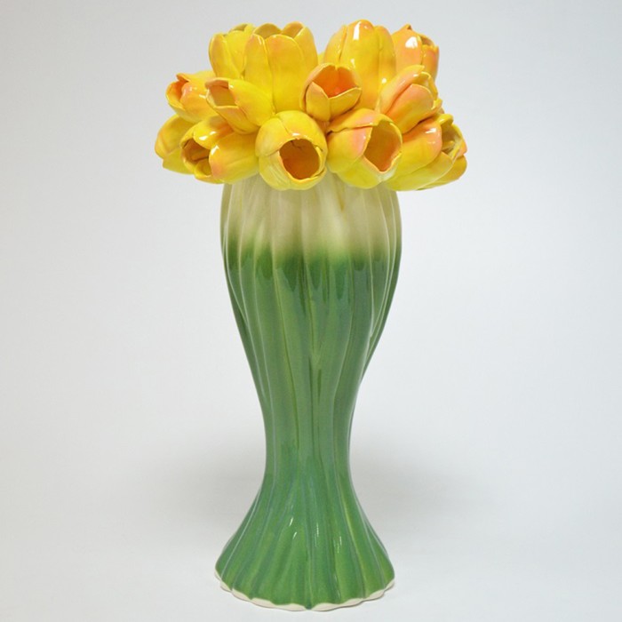 Ваза "Лира Тюльпан" 30 см