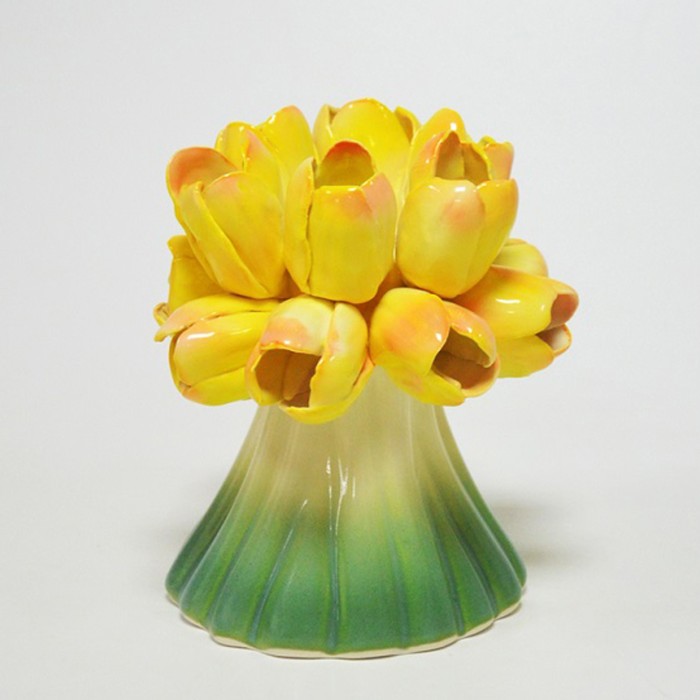 Подсвечник "Лира Тюльпан" 15 см