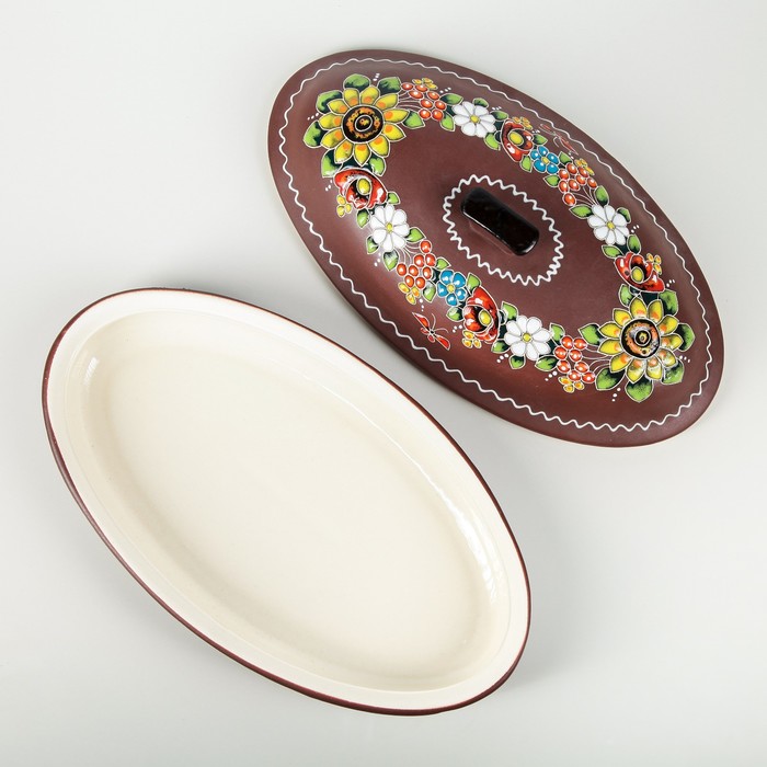 Хлебница "Букет", 13 х 37 х 19 см