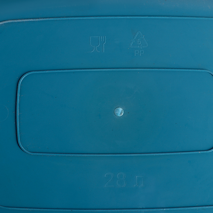 Таз овальный 28 л, цвет МИКС