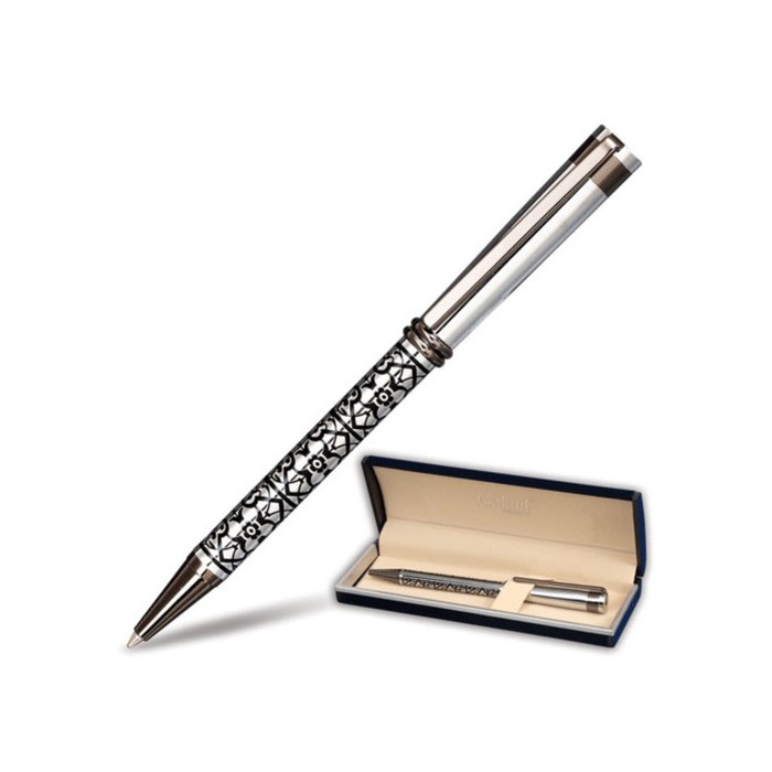 Ручка шариковая подарочная GALANT "Locarno", с хромир.деталями, стержень синий 141667