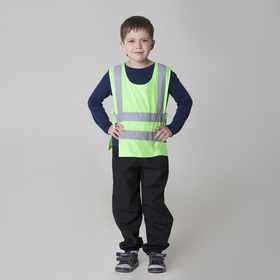 Детский жилет 'ДПС' со светоотражающими полосами, рост 98-128 см Ош