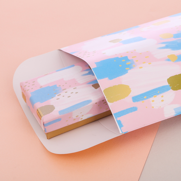 Пакетик подарочный «Яркая фантазия», 13 × 28,9 см